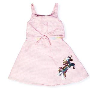 Youngland Girl Pink Plaid Dress Size 5